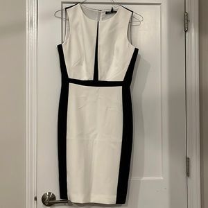 Beautiful WHBM colorblock dress. Brand new with tags.